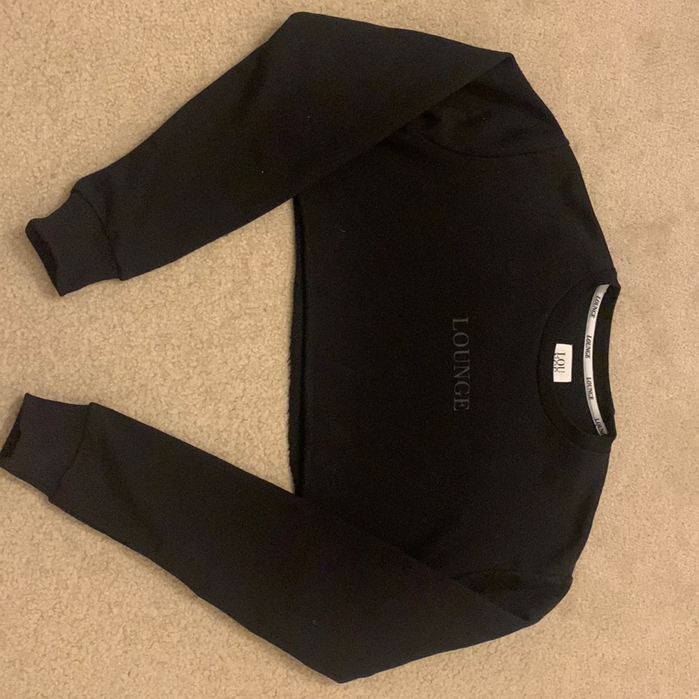 Lounge Underwear cropped jumper